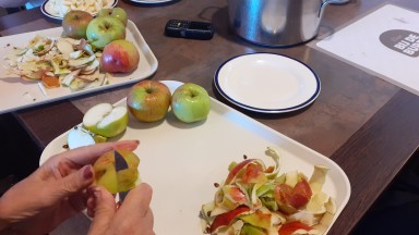 Appeltaart op ‘ Eet een appel dag’