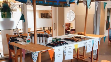 Mini-voorjaarsmarkt in De Vijverhof