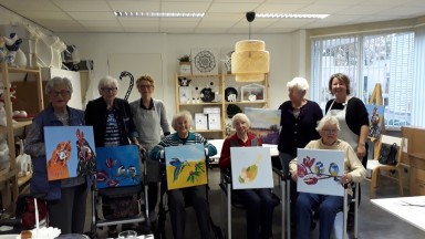 Reisgids: Workshop schilderen bij Atelier uiT de KunsT