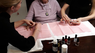 Manicure-ochtend in de Wenning