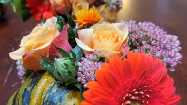 Bloemschikken bij Mozaiek