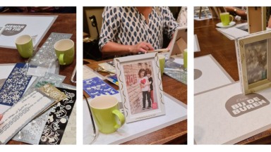 Fotolijstjes in Mozaiek