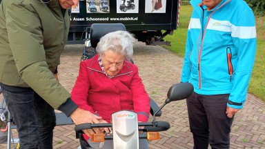 Scootmobiel cursus bij Mozaiek