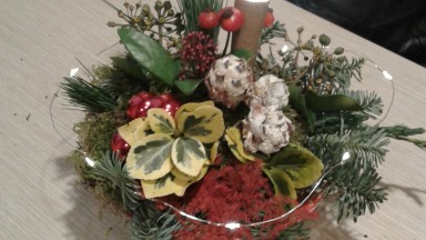 Kerststukjes maken in Spectrum