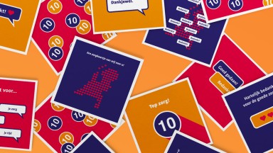 Stuur een gratis kaartje naar de zorg