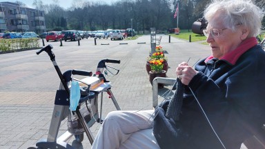 Breien in het zonnetje