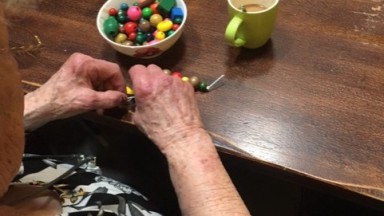 Creatief met kralen in Mozaiek