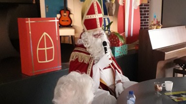 Sinterklaas bezoekt De Noorderkroon