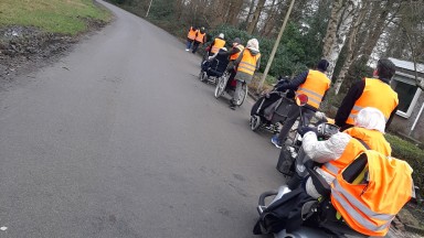 Buiten wandelen, vaste prik bij De Vijverhof
