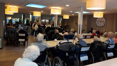 Parkheemsterwichter treden op in De Vijverhof