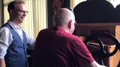 Groot feest in Mozaiek met Jacques d’Ancona en Orgelman Joris ten Have