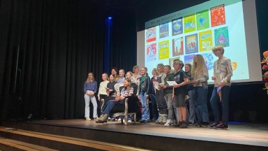 Voorleeswedstrijd in Theater Mozaiek