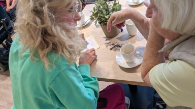 Beeldenkabinet op bezoek bij Spectrum