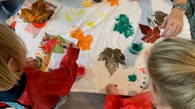 Kinderen van Olke Bolke halen de herfst naar Spectrum