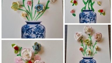 Symphonie vol bloemen tijdens kunstzinnige ochtend