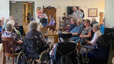 Muziek op de tweede etage van Symphonie