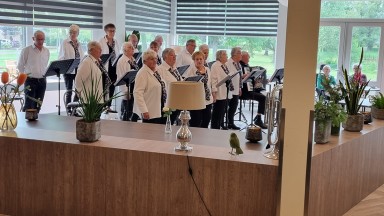 Een prachtig optreden in Symphonie