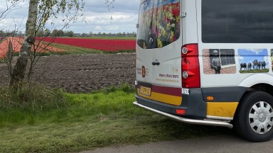 De Wenning langs de tulpenvelden