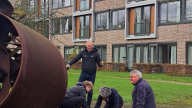 Bloembollen rond locatie Mozaiek Zuidlaren