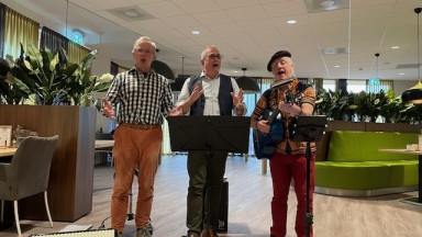 Muziektrio Ten Gehore brengt een muzikale middag