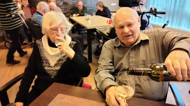 Nieuwjaarsvisite in De Vijverhof