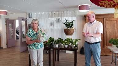 Floralia en planten wedstrijd in De Wenning