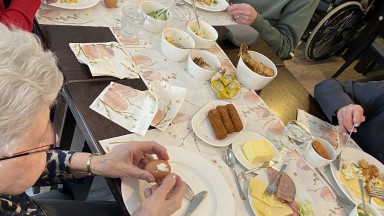 De aanloop naar Pasen in De Wenning