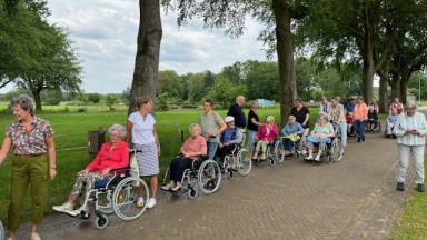 Wandelactiviteiten voor bewoners van De Wenning