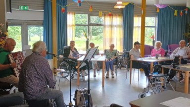 Muzikaal optreden in De Noorderkroon
