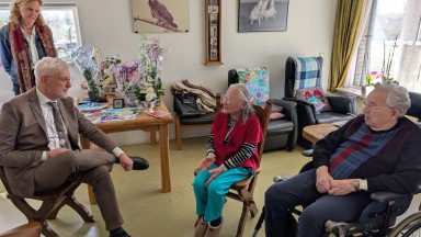 70 jarig huwelijk gevierd in De Vijverhof!