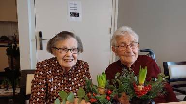 Kerstsfeer in De Vijverhof