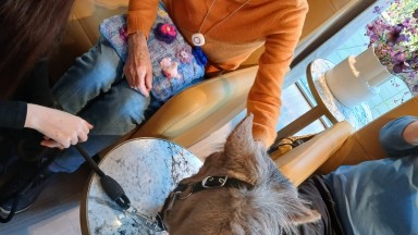 Bijzonder bezoek in De Wenning