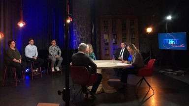 Lex Smetsers en Yoga Hanendra te gast bij De Staat van Drenthe van RTV Drenthe