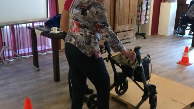 Workshop “Valpreventie” en “Veilig op pad met de rollator”