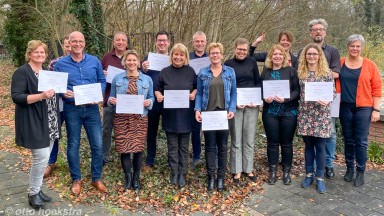 Succesvolle afronding van een leiderschapsontwikkeltraject