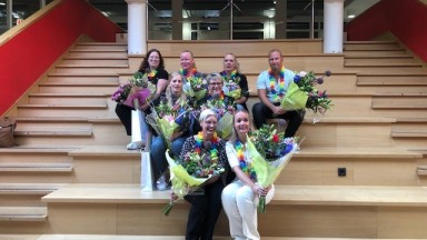 Nieuwe gediplomeerde collega’s