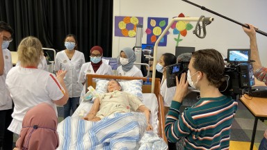 Nieuwsuur maakt opnames omtrent studieproject ZorgSaam