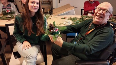 De aanloop naar Kerst in De Vijverhof