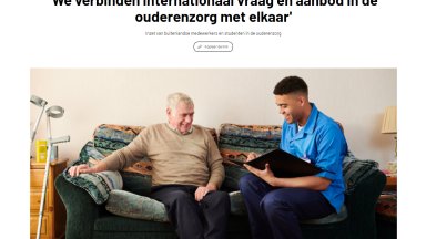 Aandacht voor studieproject in artikel Actiz