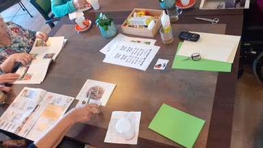 Groetjes uit Mozaiek! Paaspost voor familie