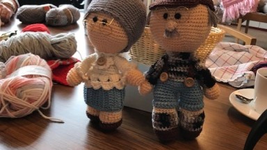 Dames breiclub Mozaiek maken prachtige dingen!