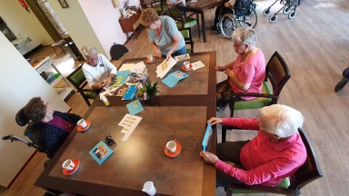 In Mozaiek zijn bewoners en cliënten ‘op reis’ in Frankrijk