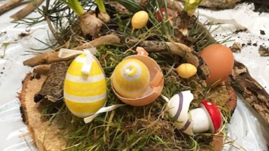 Mozaiek in paassferen