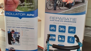 Rollator-APK in Mozaiek groot succes!