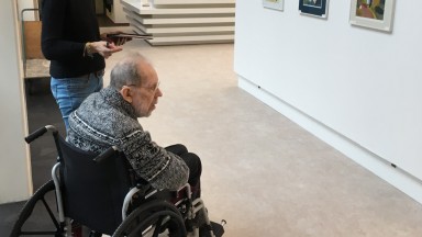 Expositie van eigen bewoner, Pieter Eisenga