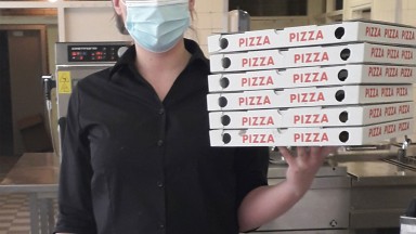 Pizza Party Day bij Zorggroep Drenthe