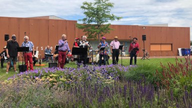 Optreden mannenkoor De Traan!