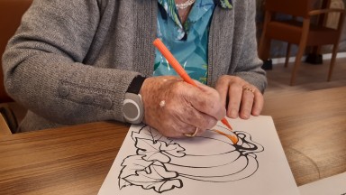 Herfstkleurplaten en mandala’s in Symphonie