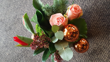 Workshop kerststuk maken in Symphonie