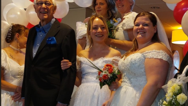 Prachtige bruidsmodeshow in De Vijverhof